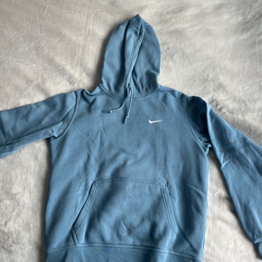 Blue Nike hoodie