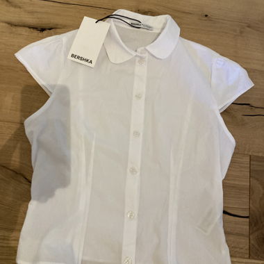 White Bershka Blouse NEW