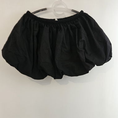 Black Boule Mini Skirt
