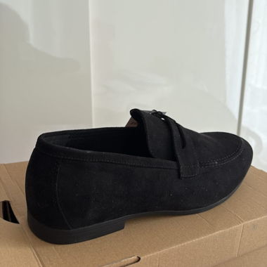 Schwarze Loafer