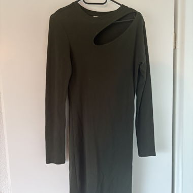 Green Pigalle Jumper Dress