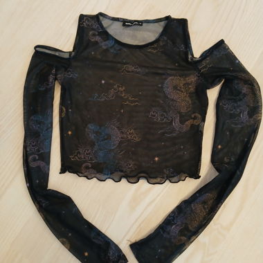 Top corto in mesh Tally Weijl