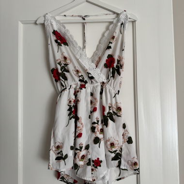 Floral Lace Jumpsuit