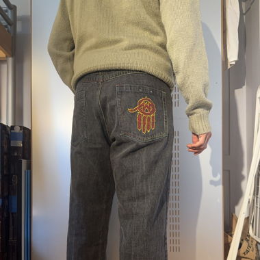 Miskeen Rare Vintage Jeans with Patch