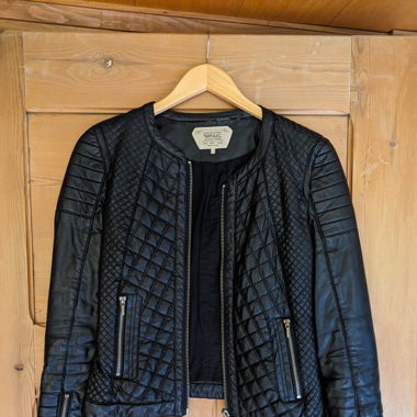 Kunstlederjacke