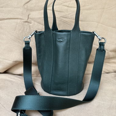 Sac en cuir Lacoste