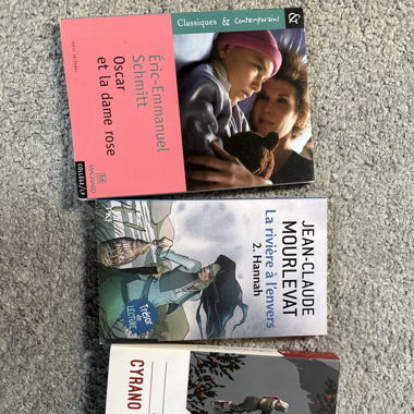 Lot de 3 livres d’école 