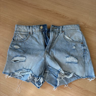 Short en jean Bershka