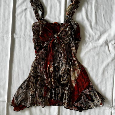 Buntes Vintage Sommeroberteil