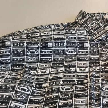 Chemise motifs cassettes 