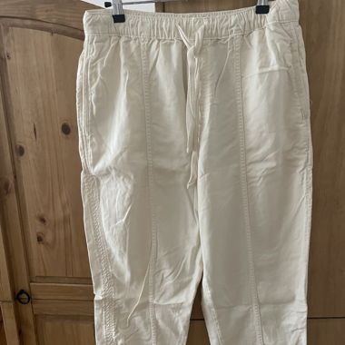 Pantalon blanc décontracté