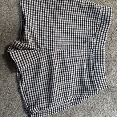 Plaid shorts 