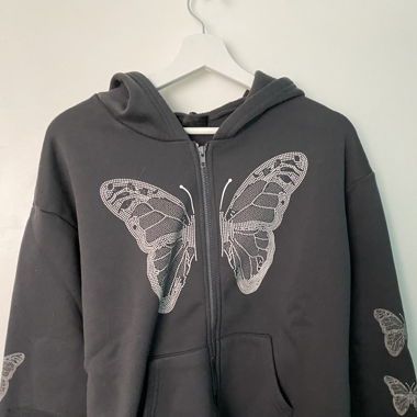 Schmetterlings Kaputzenjacke