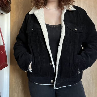 Jacke aus cord