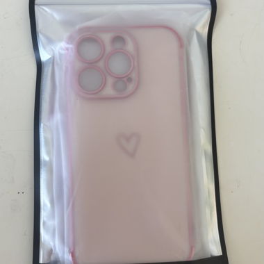 Cover per iPhone rosa (iPhone 16 Pro Max)
