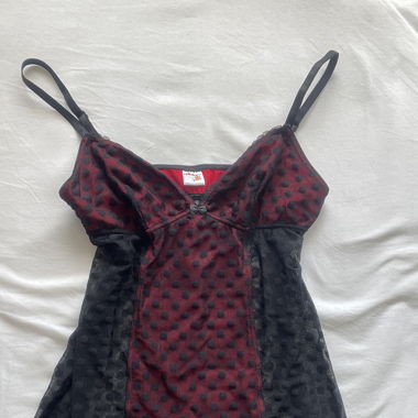 Y2K Polka-Dot-Hemd