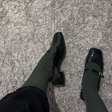 Chaussures noires vernies