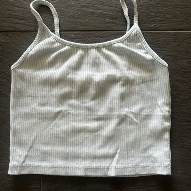 Débardeur bleu layette
