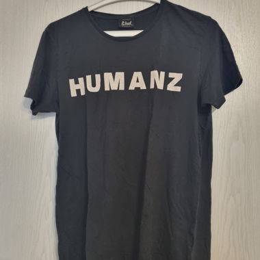 T-shirt HUMANZ noir