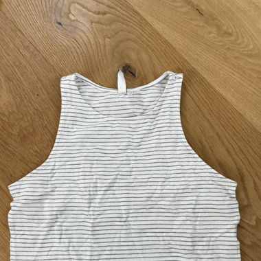 gestreifte crop top