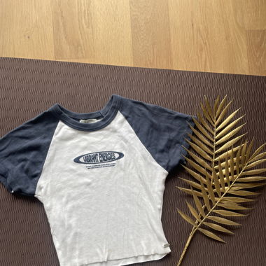 Baby tee mit Aufdruck 