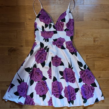 Floral Spaghetti Strap Dress