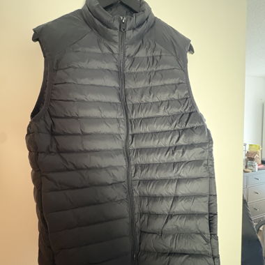 Gilet Imbottito Nero, Taglia M