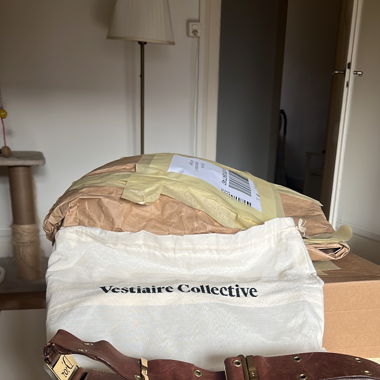DIOR Sac à main en cuir Columbus
