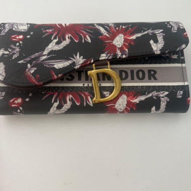 Christian Dior Floral Wallet
