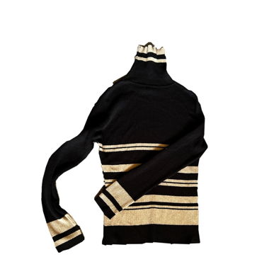 Black stripped Longsleeve 