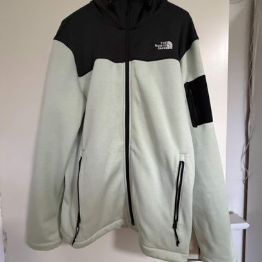 Giacca in pile The North Face Verde menta