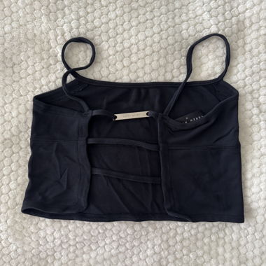 Karen Millen y2k / 90s black top