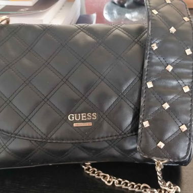 Sac guess noir cuir
