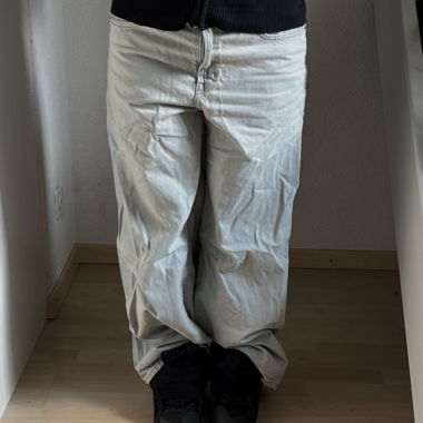 Jeans azzurri chiaro per donna 