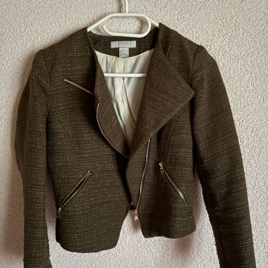 Khaki-Jacke