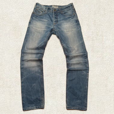 Jeans vintage a gamba dritta