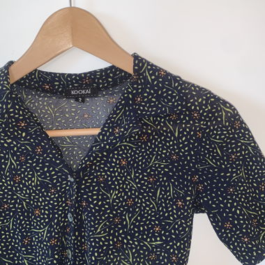 Kookaï vintage sheet top 
