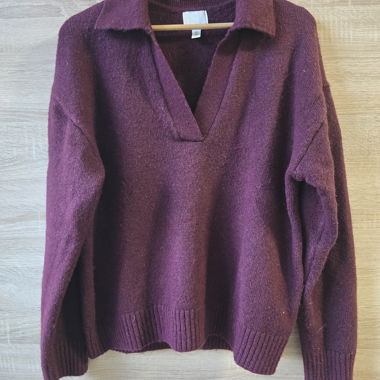 Wool pullover