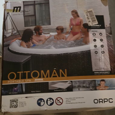 Tragbares Spa Ottoman