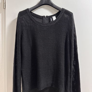 H&M Pullover gehäckelt Gr. S