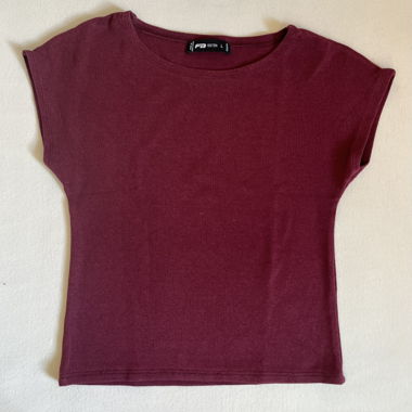 Crop top bordeaux