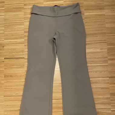 Beige suit trousers