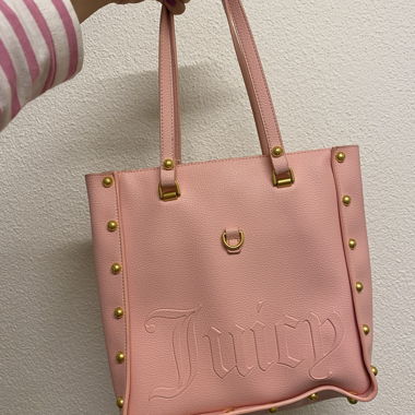 Pinke Lederhandtasche von JUICY COTOURE