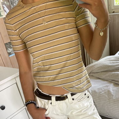 T-shirt à rayures