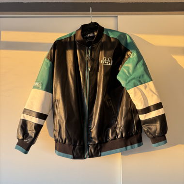 Giacca in pelle oversize Los Angeles
