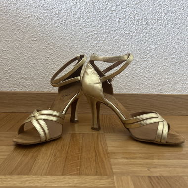 Tanzschuhe Gold