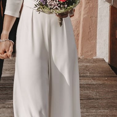 Wedding Jumpsuit with Blazer