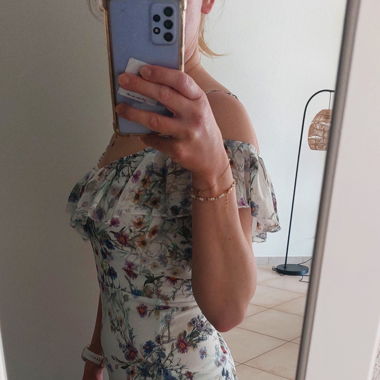 Robe longue fleuries ORSAY