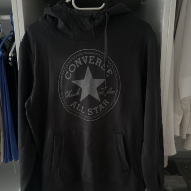 Converse Hoodie Schwarz