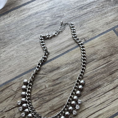 Collier argenté 
